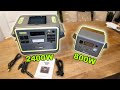 POWERSTATION FOSSIBOT 2400 & 800W IM TEST! TUTORIAL | ANLEITUNG | UNBOXING | FACTOREM