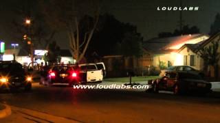 Pursuit Crash, Suspect Gets Away / West Covina   RAW FOOTAGE
