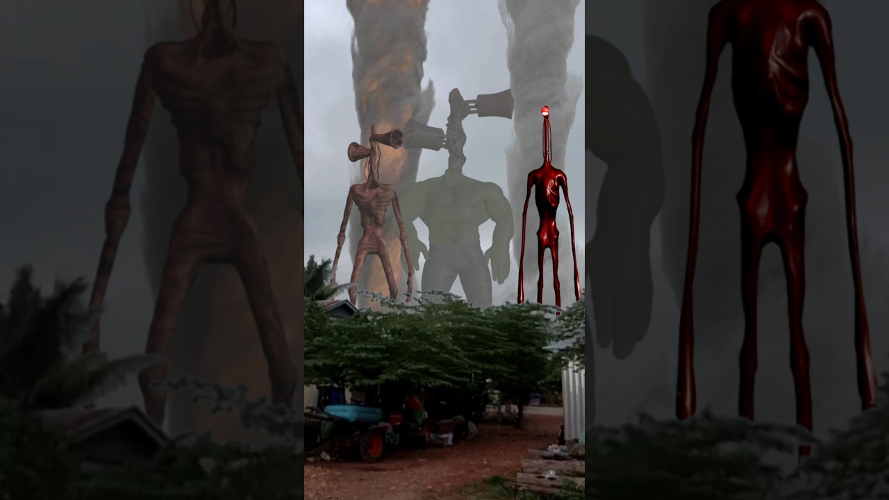 Sirenhead and lamphead 