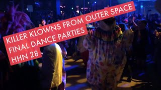 Killer Klowns Scare Zone Final Dance Parties Halloween Horror Nights 28 Universal Studios Florida