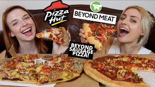 PIZZA HUT BEYOND SAUSAGE PIZZA! Mukbang/ Taste Test!