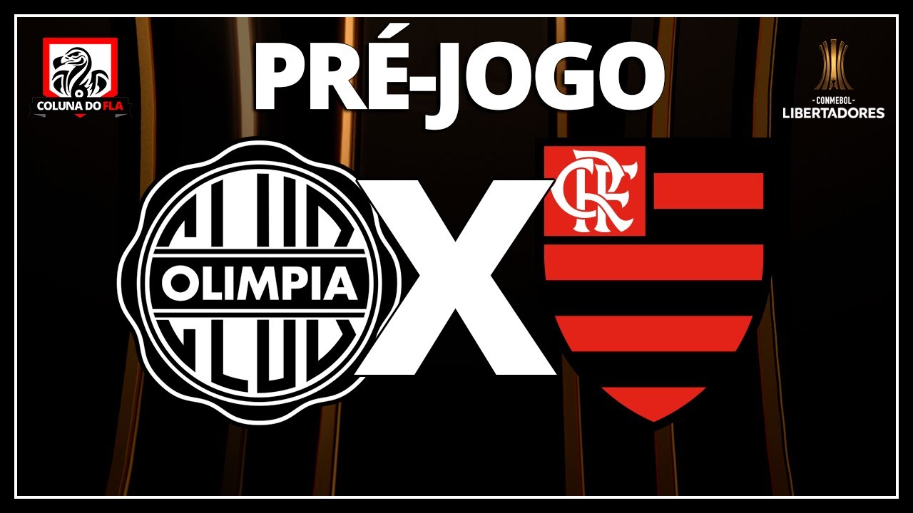 Assista aos gols do Flamengo no jogo contra o Olimpia