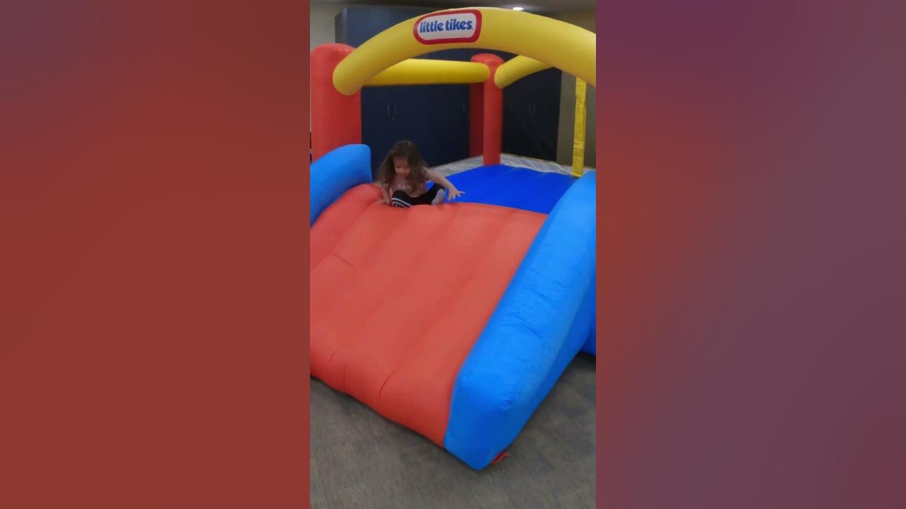 Little Tikes Bounce house n slide is a blast for the kiddos! YouTube