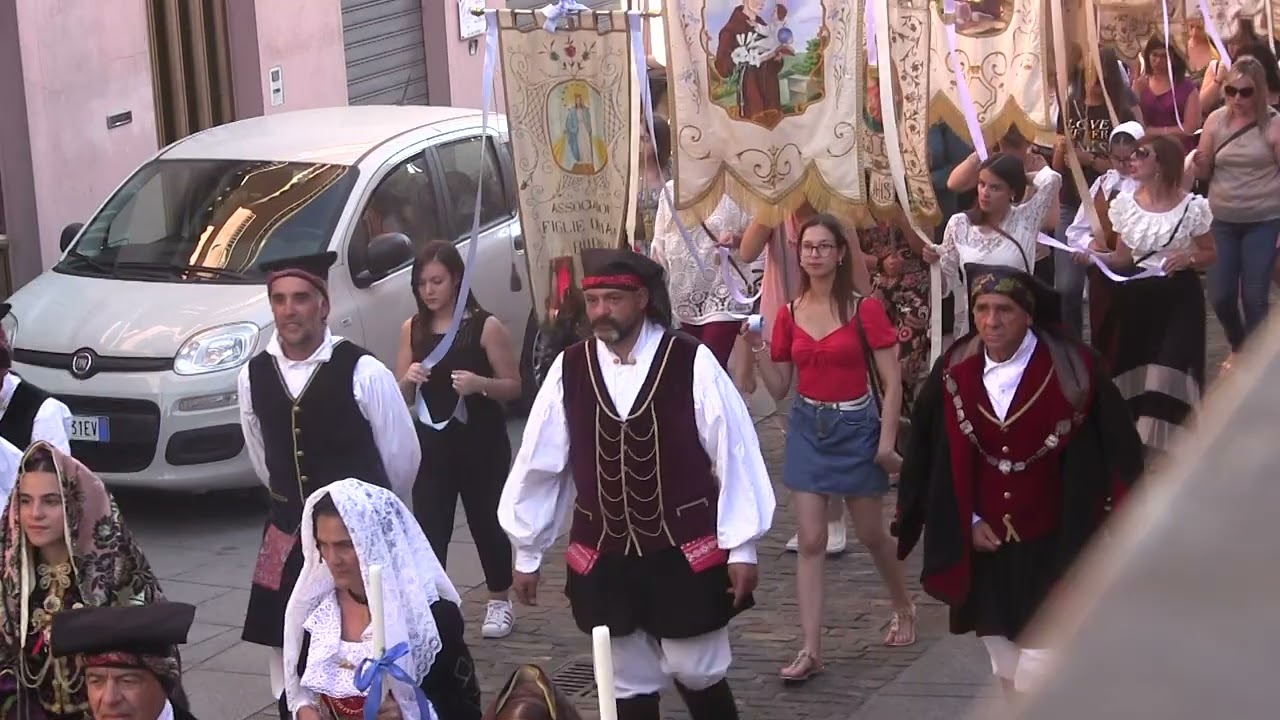 PROCESSIONE DI RIENTRO SANTA BARBARA - BURCEI 11.06.2022