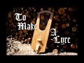 Faire une lyre  instrument de musique fait maison