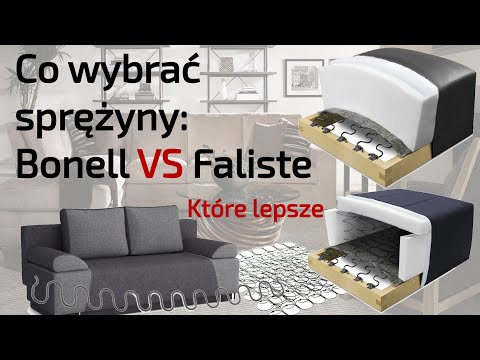 Wideo: Która sofa jest lepsza, sprężyna czy pianka poliuretanowa? Recenzje i zdjęcia