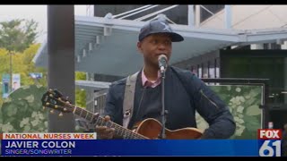 Javier Colon Surprises Hartford Hospital with Special Outdoor Concert for Nurses Week - FOX61