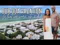 30A VACATION 2023 VLOG | What We Wore, What We Ate &amp; What We Did | Krista Bowman Ruth