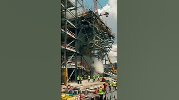 When the Scaffolding Can’t Hold On  #shorts