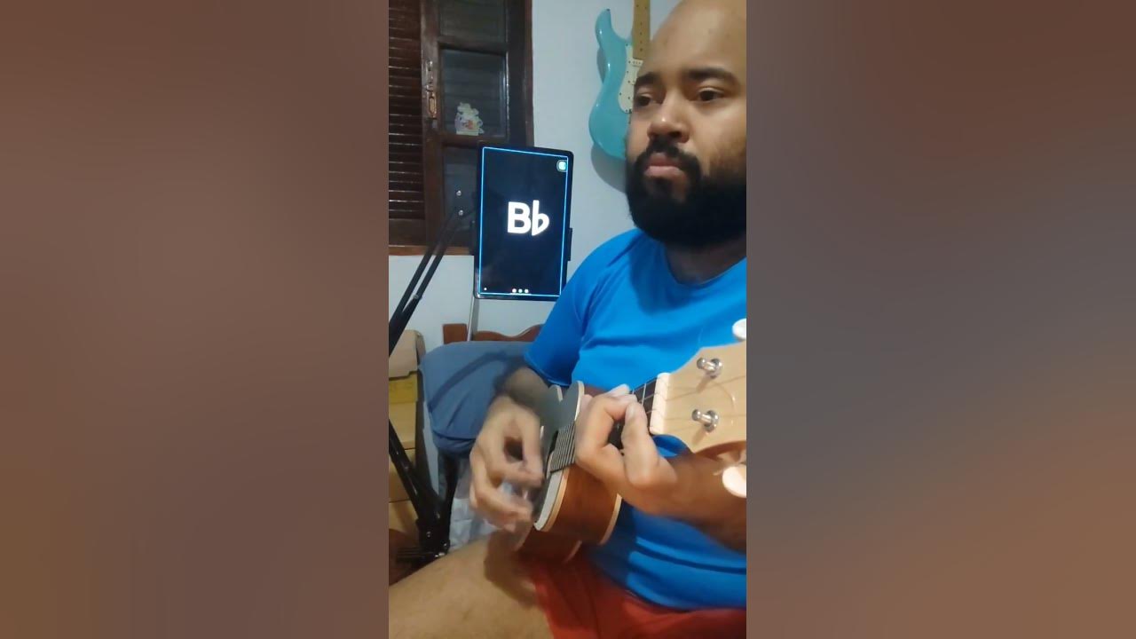 Luan Santana - Te esperando ukulele cover #cover #ukulele #ukulelecover #shorts