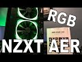 NZXT AER RGB LED Fans - Install and First look! - Joes Tech