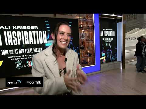 It's been a journey of passion and purpose for Ali Krieger | NYSE Floor Talk Episode cover