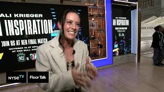 It's been a journey of passion and purpose for Ali Krieger | NYSE Floor Talk
