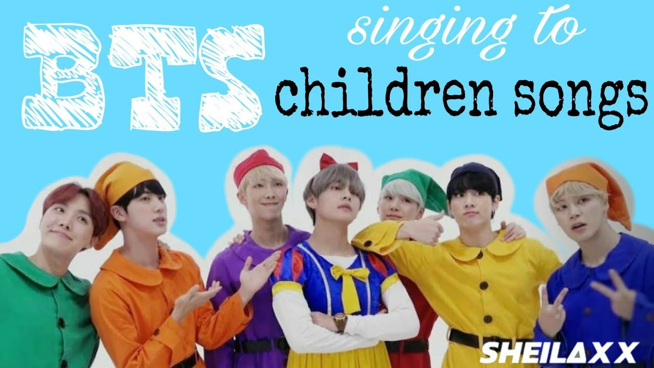 LEARN CHILDREN SONGS WITH BTS - YouTube