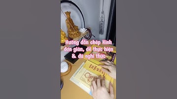 Hướng dẫn chép Kinh Địa Tạng #kinhdiatang #chepkinh