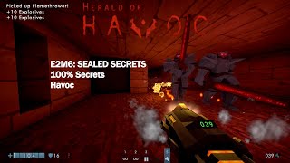Herald Of Havoc - E2M6: Sealed Secrets (Havoc, 100% Secrets)