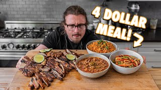 Giant 4 Dollar Homemade Fajitas Meal | But Cheaper