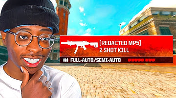 the NEW REDACTED MP5 is BROKEN in Warzone