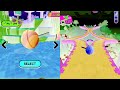🍭⚾️Going Balls Speedrun Challenge Vs Reverse Balls Speedrun Walkthrough Gameplay