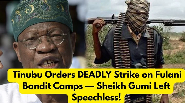 DRAMA‼️ Tinubu Orders DEADLY Strike on Fulani Bandit Camps — Sheikh Gumi Left Speechless!