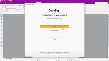 Kofax PowerPDF - Sign A Document Using Cloud Service