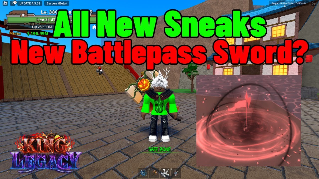 New Op Weapon | New Sneak Peak | King Legacy Update 5.0.0 - Youtube