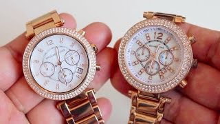 MICHAEL KORS WATCH - REAL VS FAKE 