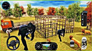 เกมจำลองการขนย้ายสัตว์ป่า,เกมรถบรรทุก,เกมสัตว์ป่า - เกม Android screenshot 1