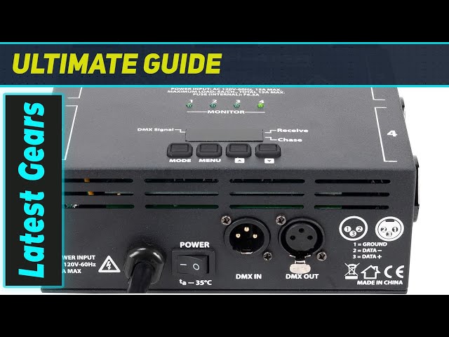 ADJ Products DP-415R: Essential 4 Channel DMX Dimmer Pack - YouTube