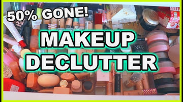 *MASSIVE* Makeup Collection Declutter!  Primer, Foundation, Concealers & Powders | 2024