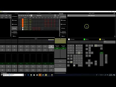 midi control for dot2 setup