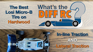 The best Losi Micro-B tire for hardwood, in-line traction and lateral traction tests