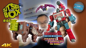 Outside the Box 46 - Transformers Studio Series Perceptor Ramhorn Ratbat | 4K