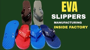 Making EVA Sponge Sandals With Simple tools| #makesandals #skillytechplaylist #evaslippers