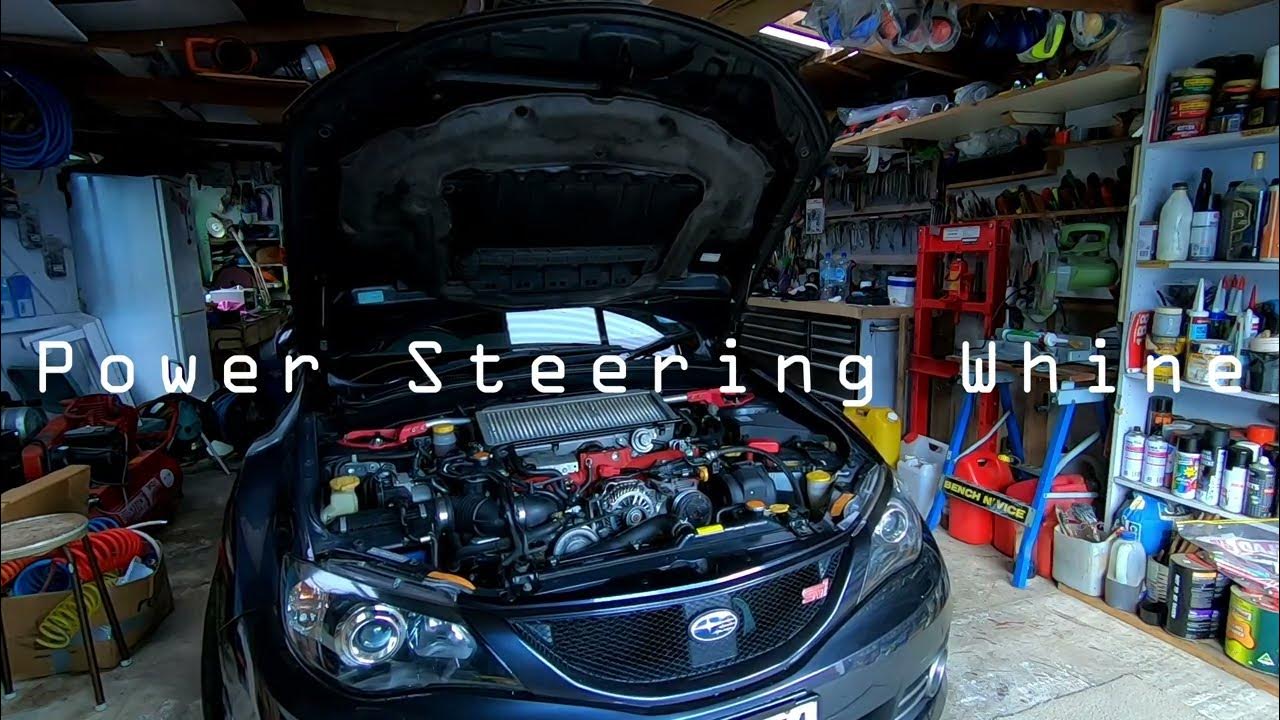 Subaru Power steering Whine WRX STI YouTube