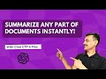 The Surprising Truth About Instant Document Summarization Nobody Tells You