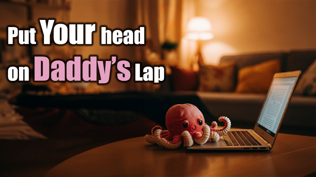 Fall asleep while Daddy works | Sleep Aid  | ASMR Roleplay | CGLG | Comforting | Safe Place