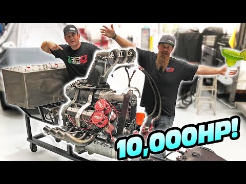 10,000 Horsepower BLENDER - Top Fuel Powered! - 10,000 Horsepower BLENDER - Top Fuel Powered!
