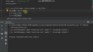 Python Basics - Part 37 (Reading from a File)