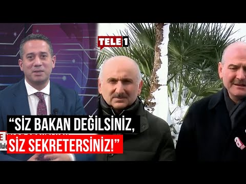 Bakanlar açıklama yaptı, Başarır sinirlendi: İkiniz de Ekrem'in 'e'sini söyleyemiyorsunuz!