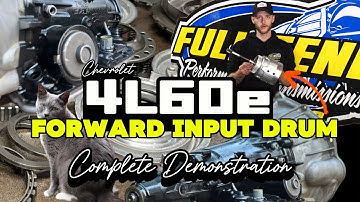 2000-2015 4L60e CHEVROLET 4 Speed TRANSMISSION (COMPLETE FORWARD INPUT DRUM ASSEMBLY)