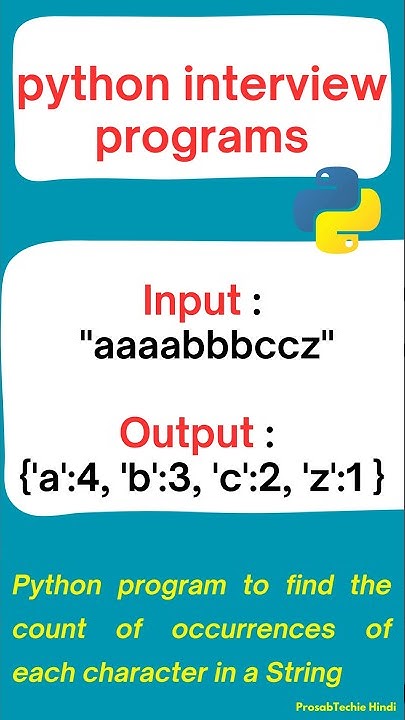 python program to count frequency of each character in string with for ...