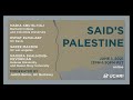 Said S Palestine June 1 2021 Said S Palestine June 1 2021