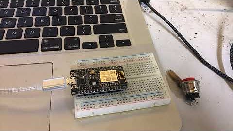 A demonstration of a python service for cross-communication with ESP8266 WiFi microcontroller
