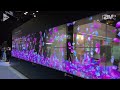 Lg business solutions creates stunning transparent oled display for infocomm 2023