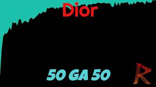Dior - 50 ga 50