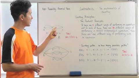 The Product Principle and Counting Paths