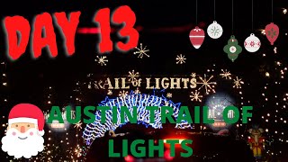 VLOGMAS 2021 DAY 13 - AUSTIN TRAIL OF LIGHTS by Brittney Janell 17 views 2 years ago 6 minutes, 14 seconds