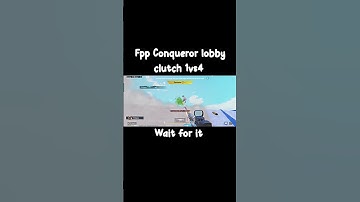 conqueror lobby clutch #virl #viral #tending #bgmi #explorepage #montage #shortvideo  #1vs4 #shorts
