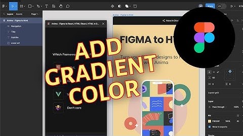 How to Add Gradient Color in Figma 2025?